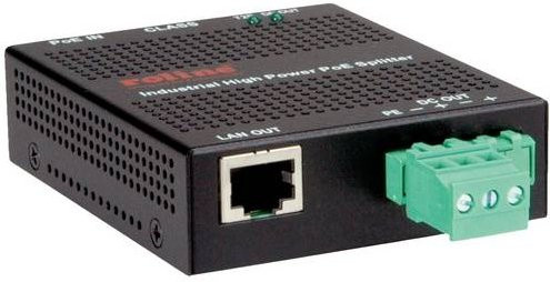 Roline 21.13.1175 PoE Splitter für Ethernet/LAN in Schwarz - Bild 1