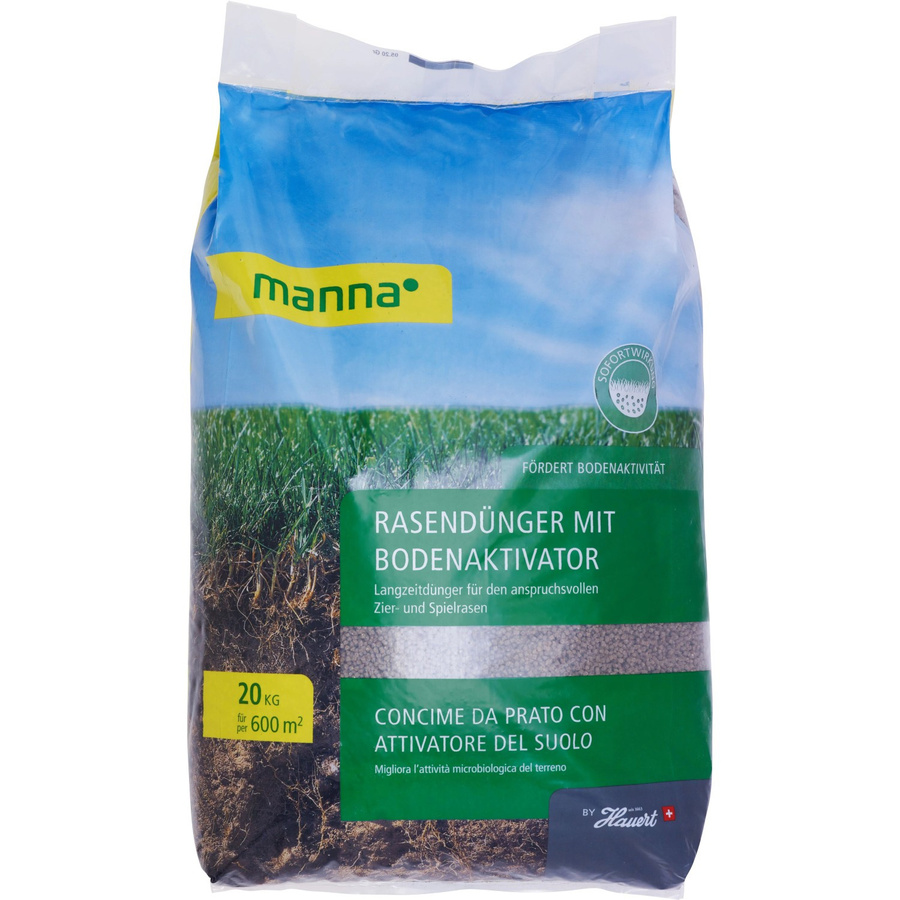 Manna Rasendünger mit Bodenaktivator Slow-Release 20 kg - Bild 2