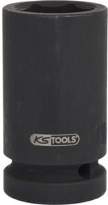 KS Tools Sechskant-Kraftstecknuss lang 1 Zoll aus Chrom-Molybdän in Schwarz, Höhe: 75 mm - Bild 1