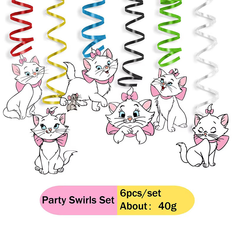 Disney Die Aristocats Herzogin Rosa Geburtstagsparty Dekoration Set - Bild 2
