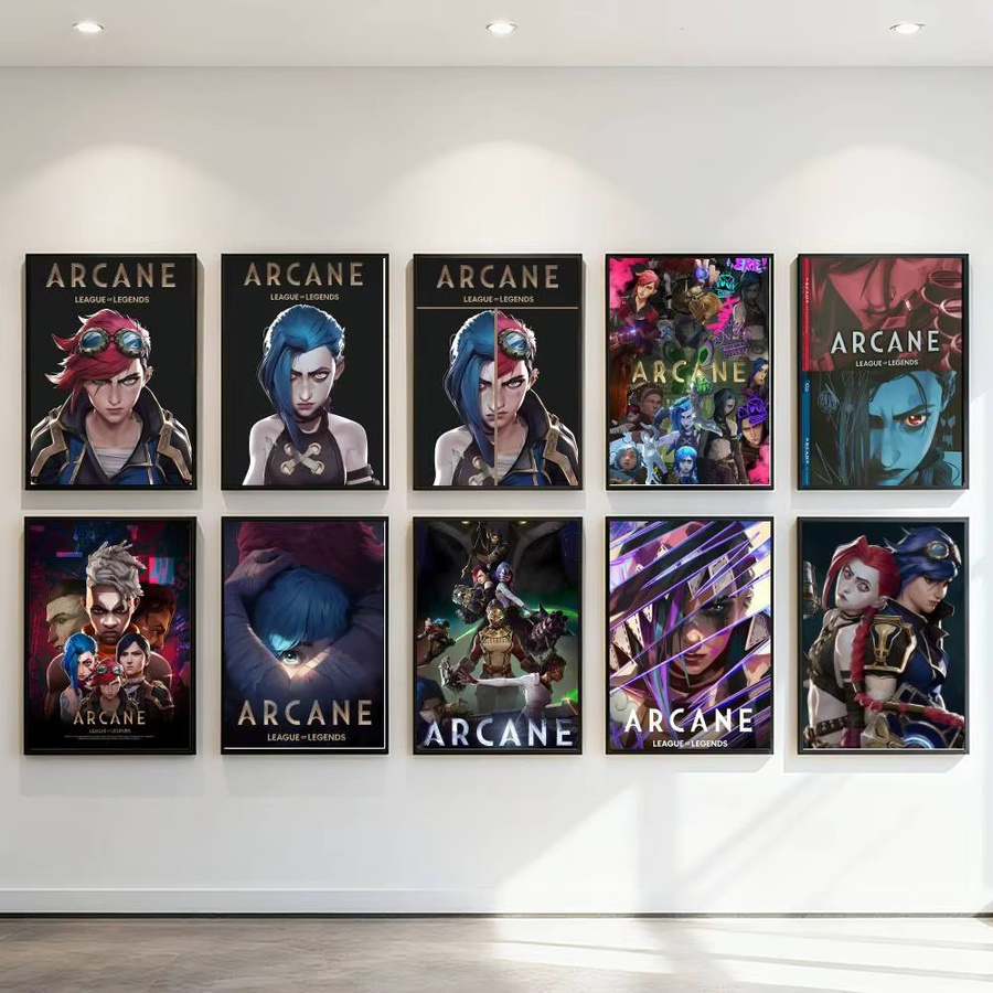 Kayou Arcane Season 2 Anime Poster Kunstdruck in Multicolour, Papier-Wandposter für deine Heimdekoration - Bild 2