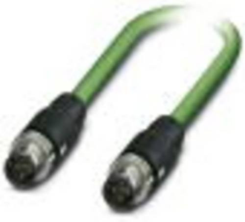 Phoenix Contact 1407524 Sensor-Aktor-Anschlussleitung Cat5e Ethernet LAN, grün, Länge: 1,00 m, 4 Polzahl - Bild 1