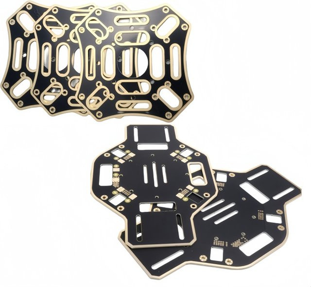 DJI F450 Quadcopter Ersatzteil-Set mit Hauptrahmenplatte, Mittelplatte sowie oberen und unteren Seitenplatten - Bild 1
