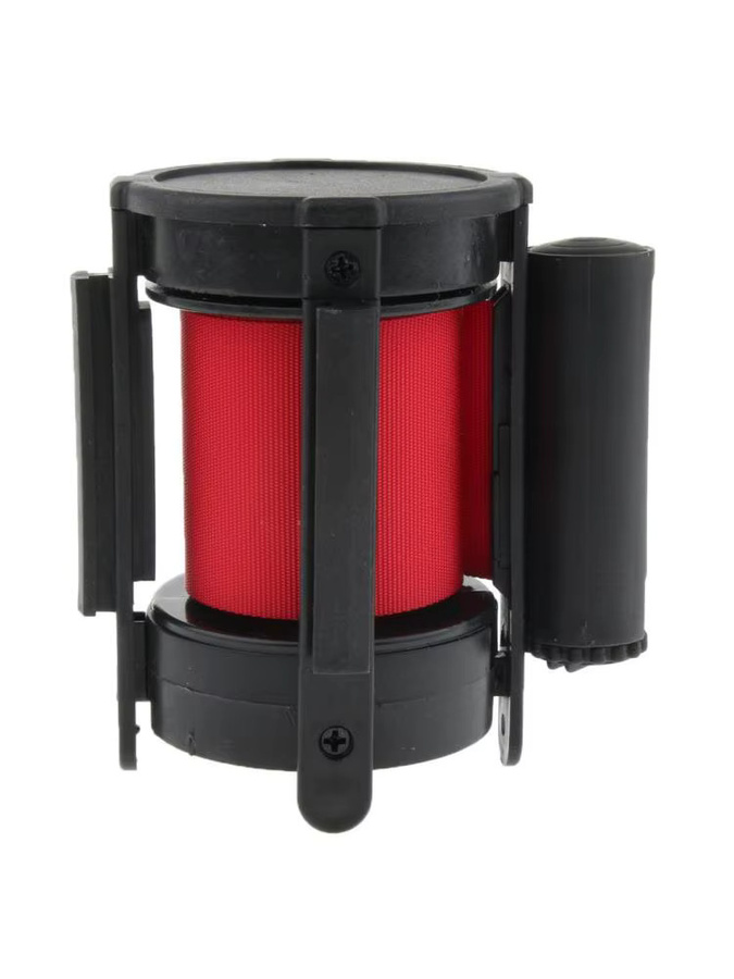 Perfeclan Absperrband aus Nylon in Blau für Crowd Control und Warteschlangenmanagement - Bild 6