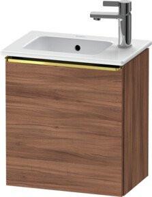 Duravit Waschtischunterschrank D-Neo in Nussbaum Natur, Wandmontage, B: 41 cm, T: 27,4 cm, H: 44 cm - Bild 1