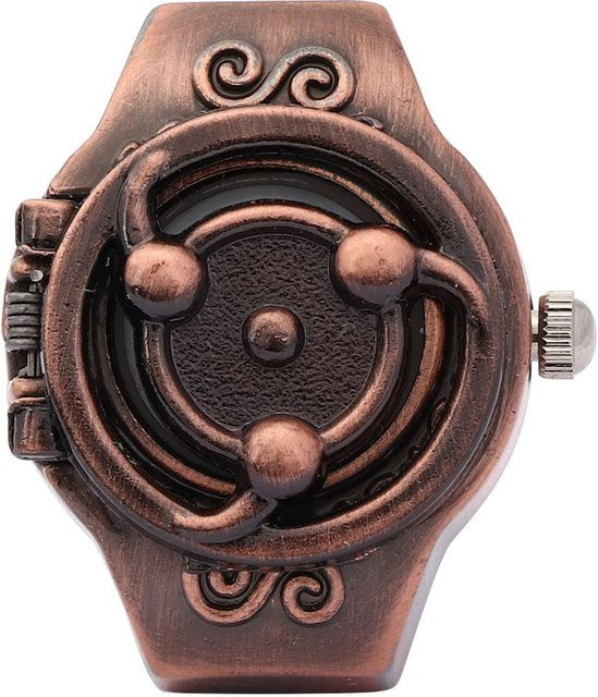 Neoglint Fingerringuhr, Quarz, Legierung, Schwarz, Herren - Bild 1