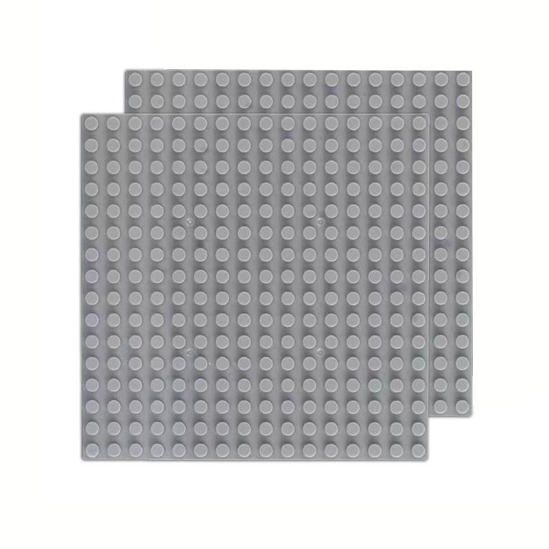 Yiran toy 2-teiliges Set 16x16 Grundplatte Zubehör grün - Bild 1