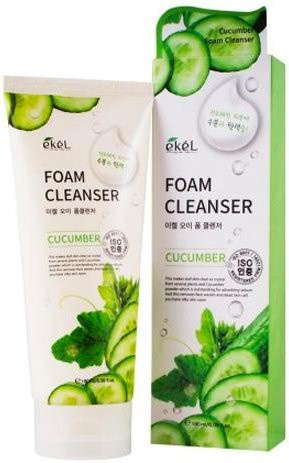 Ekel Schaumreiniger Gurke One, 180 ml, mit Aloe Vera, Normale Haut - Bild 1