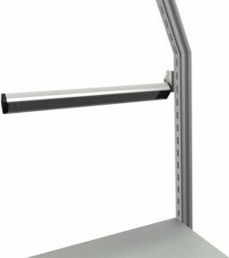 Rocholz SYSTEM FLEX LED Zusatz-Arbeitsplatzleuchte mit Dimmfunktion und Schienensystem - Bild 1