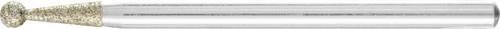PFERD Diamant-Schleifstift Kugel Silber Durchmesser 3 mm Schaft-Ø 3 mm D181 grob zum Entgraten von Profilen - Bild 1