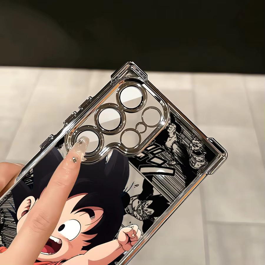 Weiche Handyhülle für Samsung Galaxy S23 S21 Plus S20 FE S22 Ultra S24 S25 Edge mit Dragon Ball Goku Design in Multicolour - Bild 3