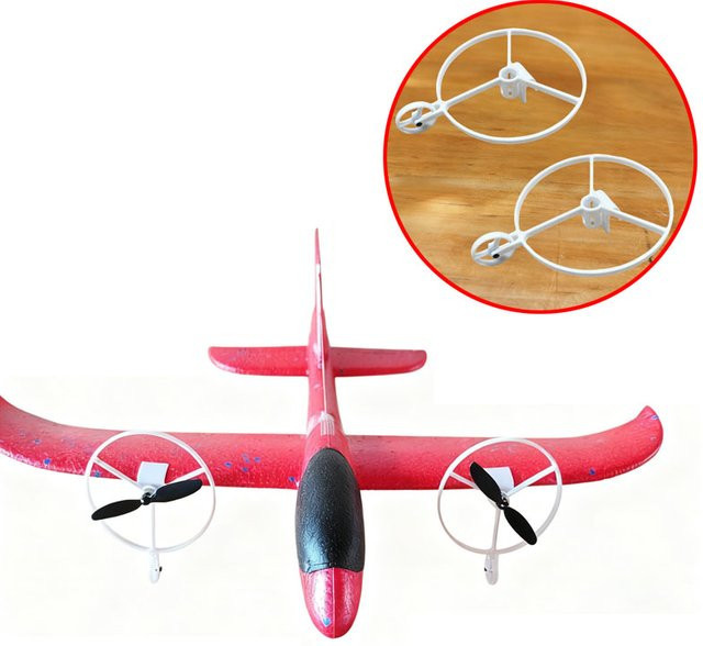 YUENHOANG 8520 Coreless Motor Mount Fahrwerk Propeller Schutzring Kit, 1 Paar, Kunststoff - Bild 1
