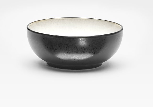 Schale Töchter & Söhne MAX in Sand, Schwarz und Beige B/T/H: 17,0 x 6,0 x 6,0 cm - Bild 1