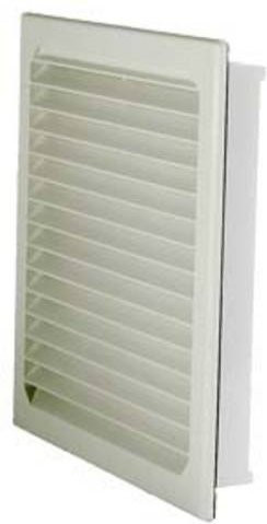 Siemens Austrittsfilter 8MR6500-6GV45, Farbe: Weiß, B/H/T: 25,0 x 25,0 x 3,7 cm - Bild 1