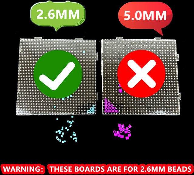 Hama Perler Pegboard, transparent, Zubehör - Bild 1