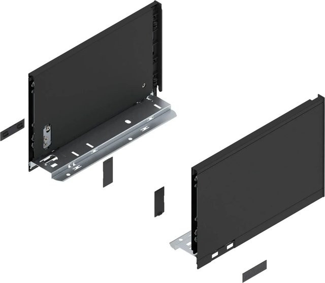 Blum Zarge Legrabox Pure Höhe C Nennlänge 270 mm Carbonschwarz Matt - Bild 1