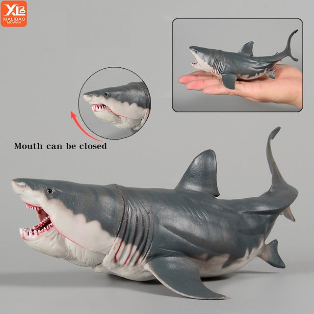 Savage Marine Megalodon Hai-Actionfigur, Meerestiere, Kunststoff - Bild 1