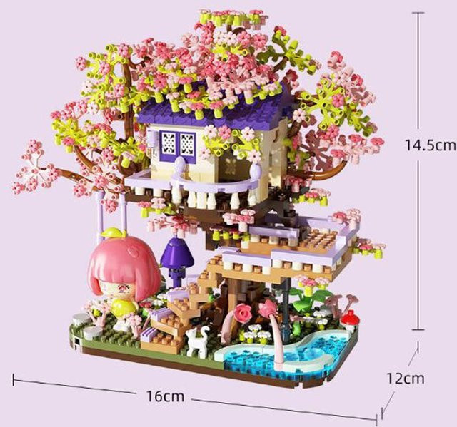 Linyi toy Bausteine Spielzeug-DIY, ab 14 Jahren - Bild 1