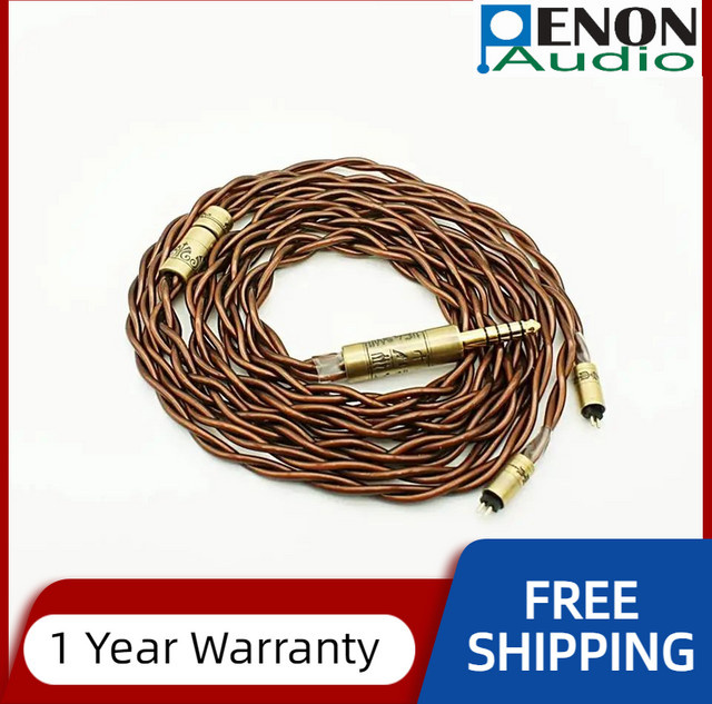 Penon Pyramid Audiophiles IEM Upgrade-Kabel mit 2Pin 0,78mm in Gold, Silber oder Kupferlegierung für 4/6/8-polige Kopfhörer - Bild 1