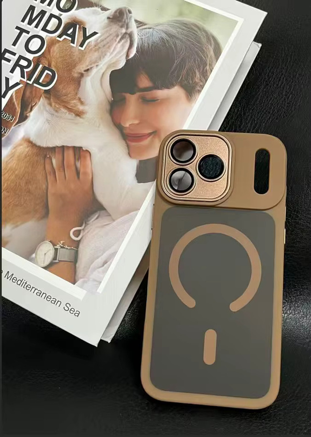 YaDun Magnetische Handyhülle mit Ständer und präzisen Aussparungen für iPhone 12/13/14/15/16/17 in Weiß - Bild 3