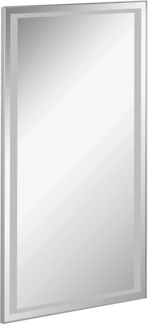 Fackelmann Spiegelelement Framelight mit LED-Beleuchtung in Grau, B/H/T: 40,5 x 70,5 x 2,2 cm, Kaltweiß - Bild 1
