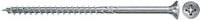 Fischer Spanplattenschraube Power-Fast II mit Senkkopf und Pozidriv-Antrieb, verzinkter Stahl, Durchmesser: 6,0 mm, Länge: 40,0 mm - Bild 1