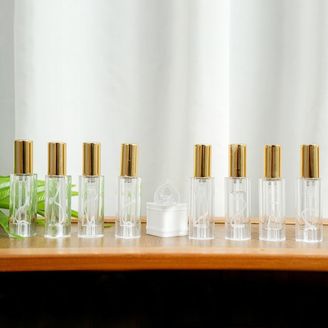 MUB Glasflaschen mit Aluminiumsprühgerät, 10 x 5 ml, Unisex, Reisegröße - Bild 1