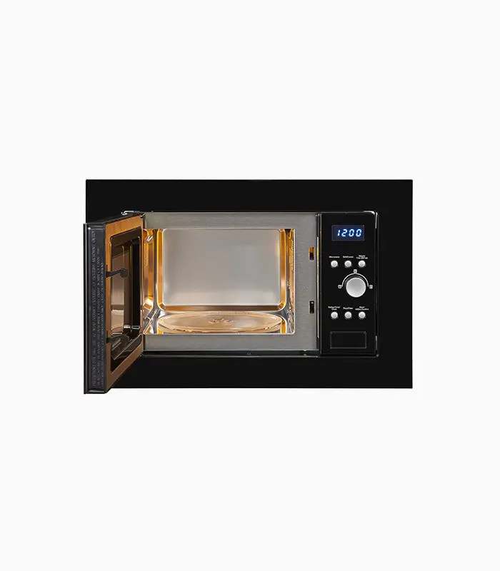 Exquisit EMW 1770-G-D-030 Einbau-Mikrowelle mit Grill in Schwarz - Bild 2