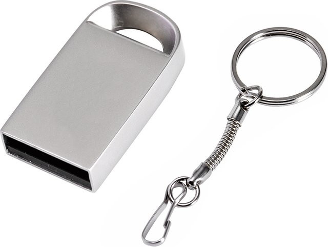 JASTER USB 2.0 Mini Metall USB-Stick Wasserdicht in Silber - Bild 1