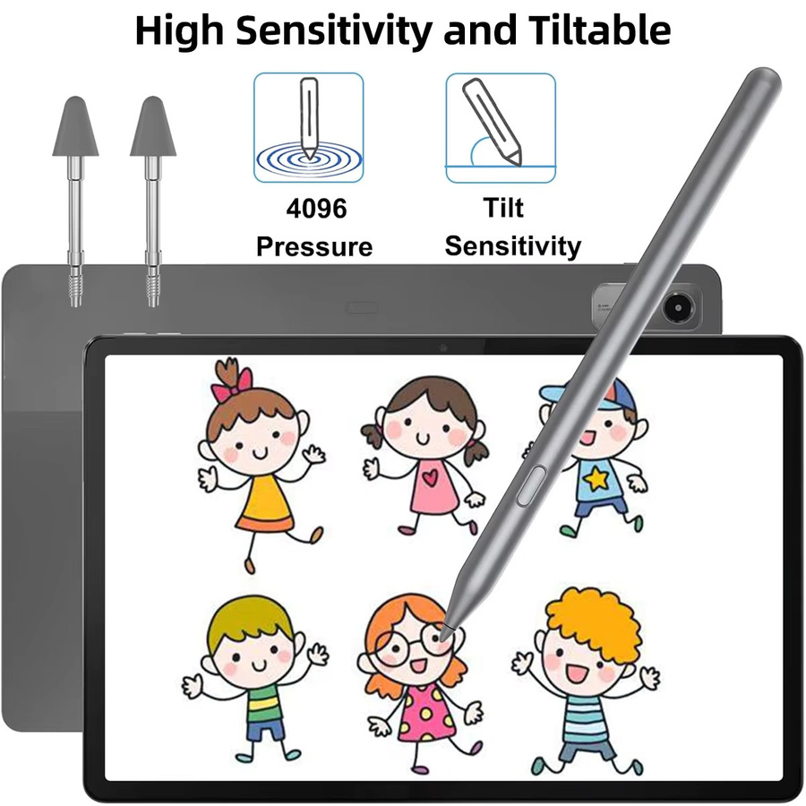 Lenovo Precision Pen 3 Stylus Nibs Ersatzspitzen in Grau für sanftes Gleiten und Displayschutz - Bild 3