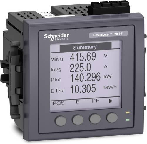 Schneider Electric METSEPM5661 E-Zähler in Grau für den Einbau - Bild 1