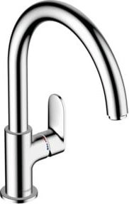 Hansgrohe Einhebel-Küchenmischer Vernis Blend M35 in Chrom, Höhe: 332 cm, Breite: 55 cm - Bild 3