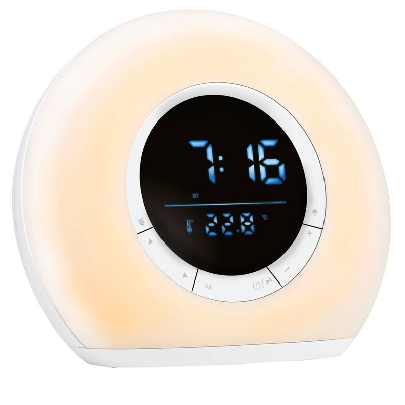 Grundig LED-Lichtwecker mit RGB-Funktion in Weiß - Bild 3