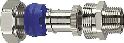 HellermannTyton Schlauchverschraubung aus Metall M50 Gerade in Silber - Bild 1
