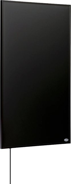 Könighaus Infrarotheizung Black Edition 450 W Schwarz Kabelausgang Hoch Links - Bild 1