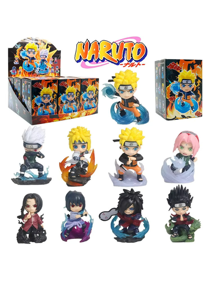 Bandai Naruto Shippuden Sasuke Uchiha Chibi Actionfigur, Einzelfigur - Bild 4